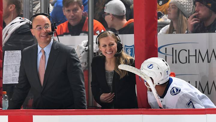 Watch: Pierre McGuire Mansplains Hockey to Olympic Gold Medalist Kendall Coyne Watch: Pierre McGuire Mansplains Hockey to Olympic Gold Medalist Kendall Coyne