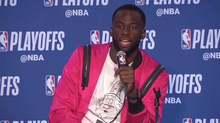 Watch: Draymond Green Had the Perfect Response to James Harden's Officiating Criticism