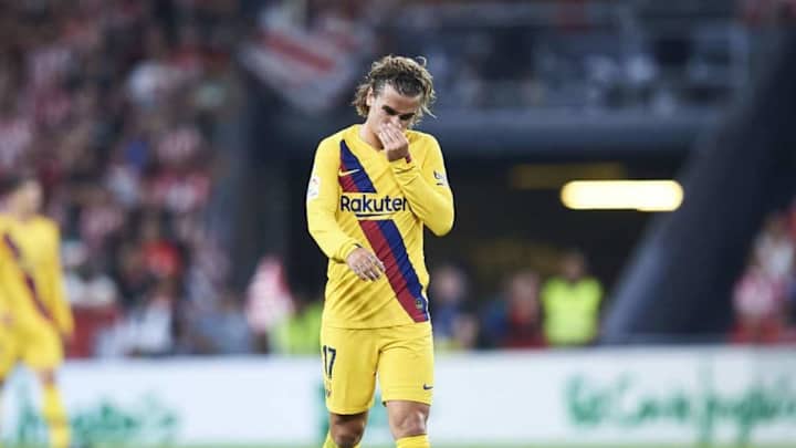 Las palabras de Griezmann tras la derrota del Barcelona en San Mamés: "Tenemos tiempo para mejorar"