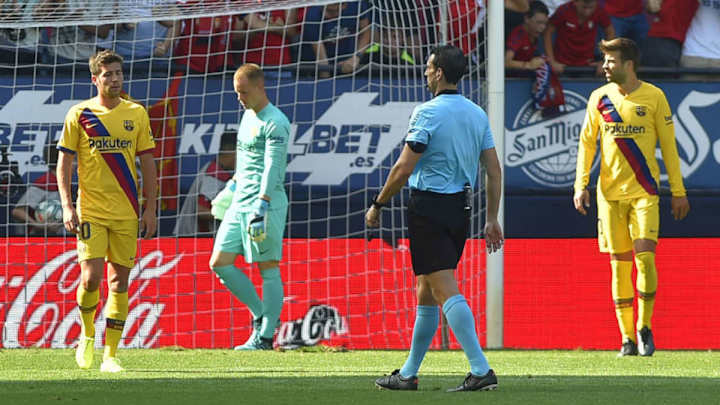 La defensa del FC Barcelona es muy preocupante