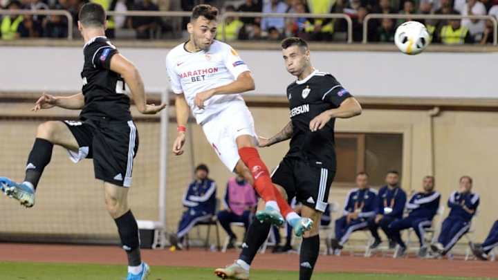 SEVILLA 2 - 0 QARABAG | Munir El Haddadi mete el segundo para el Sevilla