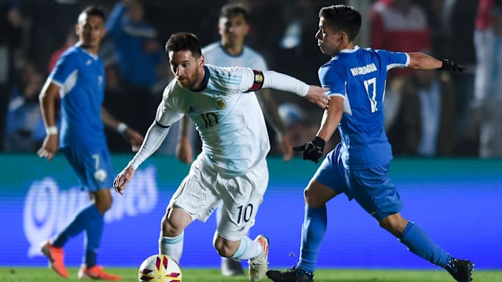 Lionel Messi Nets Two Goals in Argentina Friendly vs. Nicaragua Lionel Messi Nets Two Goals in Argentina Friendly vs. Nicaragua