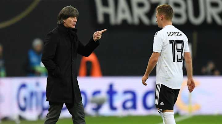 Joachim Low Confirms Joshua Kimmich Will Play Defensive Midfield for Germany Joachim Low Confirms Joshua Kimmich Will Play Defensive Midfield for Germany