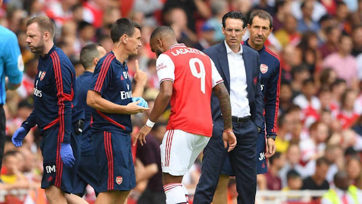 Unai Emery Provides Alexandre Lacazette Fitness Update After Arsenal Forward Limps Off in Friendly