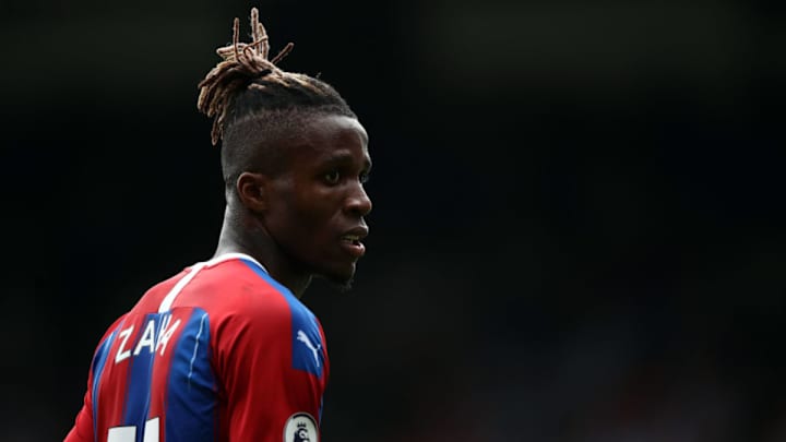 Report: Wilfried Zaha Fires Agent Over Failed Arsenal, Everton Transfers
