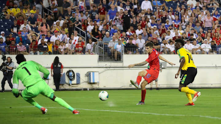 Pulisic Double Helps USA Secure Gold Cup Final Place vs. Mexico Pulisic Double Helps USA Secure Gold Cup Final Place vs. Mexico