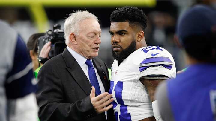 Jerry Jones Fine with Ezekiel Elliott Holdout, Wants RB 'Fresh' for Playoffs
