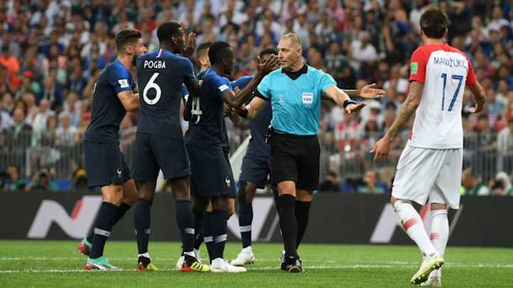 Referee Watch: Twitter Reacts to Nestor Pitana's Performance as France Win the FIFA World Cup Referee Watch: Twitter Reacts to Nestor Pitana's Performance as France Win the FIFA World Cup