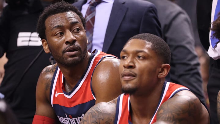 Drake Told John Wall the Raptors Were Going to Sweep the Wizards Drake Told John Wall the Raptors Were Going to Sweep the Wizards