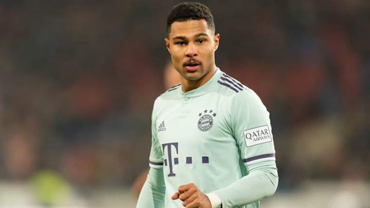 Bayern Confirm Serge Gnabry Will Miss Saturday's Clash With Frankfurt Following Muscle Injury