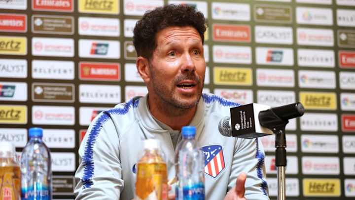 Simeone: "Quiero lo mejor para Filipe pero también lo mejor para el equipo"