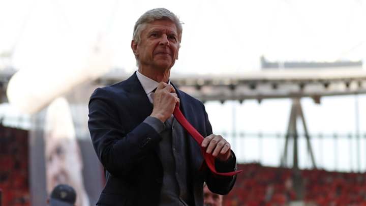 PHOTO: Arsene Wenger Signs off at Arsenal With Wonderful Gesture Following 5-0 Over Burnley