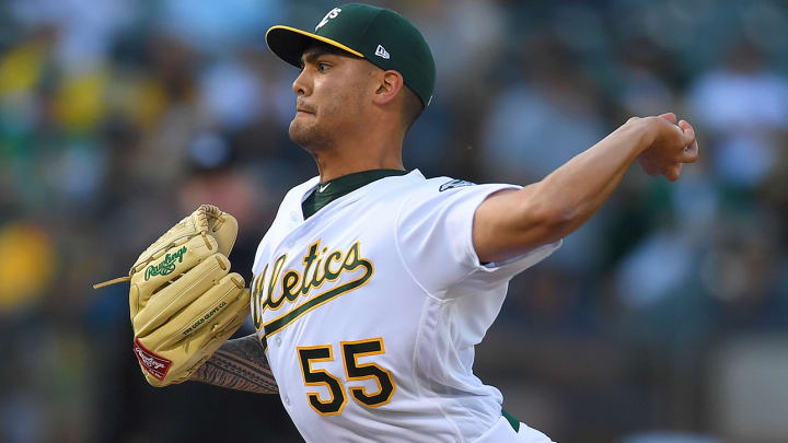 Athletics' Sean Manaea Throws a No-Hitter Against The Red Sox Athletics' Sean Manaea Throws a No-Hitter Against The Red Sox