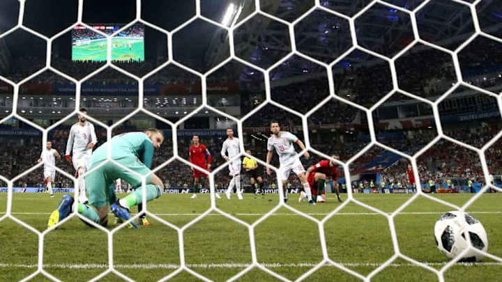 Las reacciones de Mou y De Gea a la cantada del portero ante Portugal