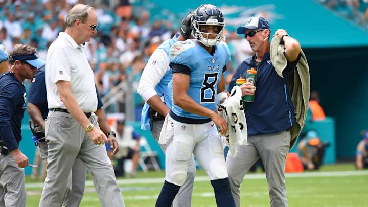 Report: Marcus Mariota Not Expected to Play vs. Colts, Blaine Gabbert to Start