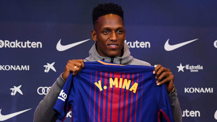 CONFIRMADO | Este será el dorsal que llevará Yerry Mina en el Barça