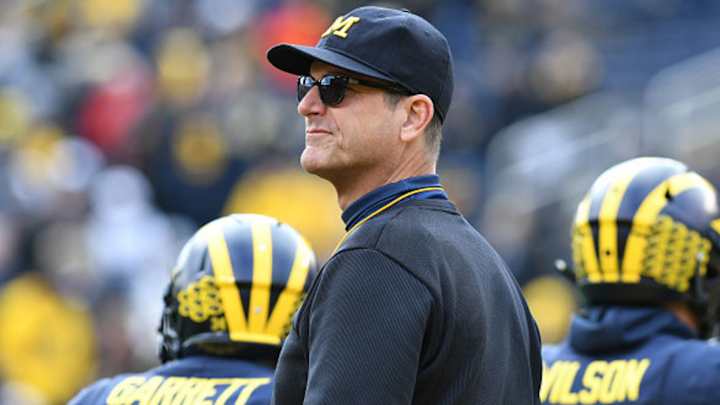Jets Deny Interest In Michigan Coach Jim Harbaugh