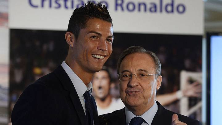 La fría reacción de Florentino Pérez tras el gol de chilena de Cristiano Ronaldo