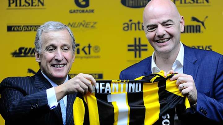 Presidente de la FIFA felicitó a Peñarol por el título de la liga uruguaya