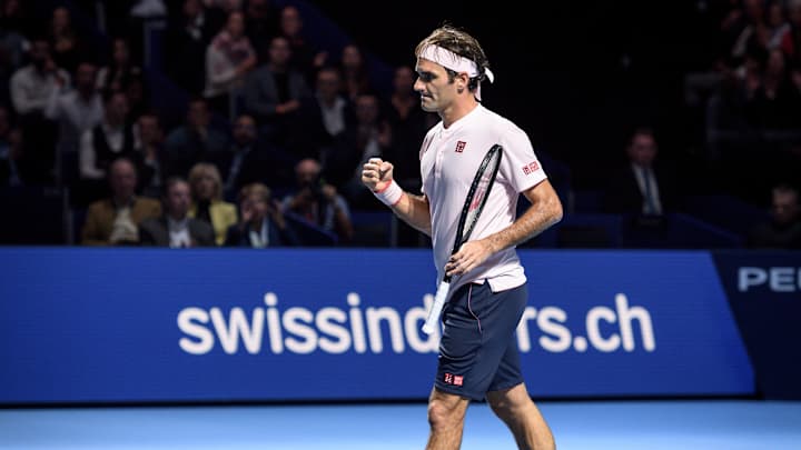 Federer Survives Another Three-Setter, Moves Into Semis at Swiss Indoors