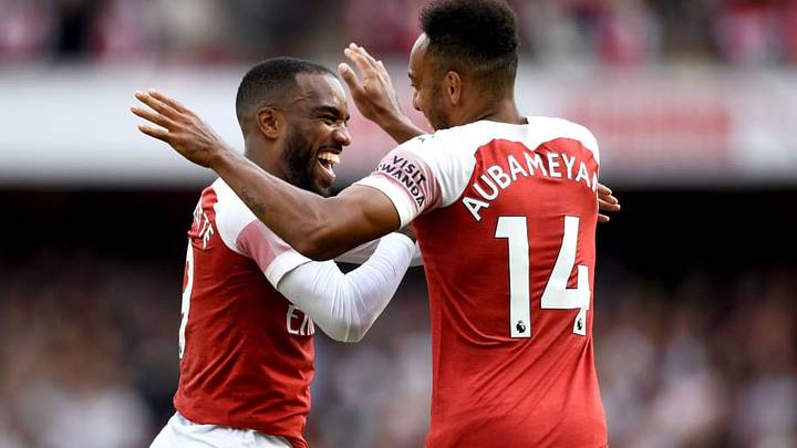 Ian Wright Urges Arsenal Boss Unai Emery to Keep Playing Lacazette and Aubameyang Together