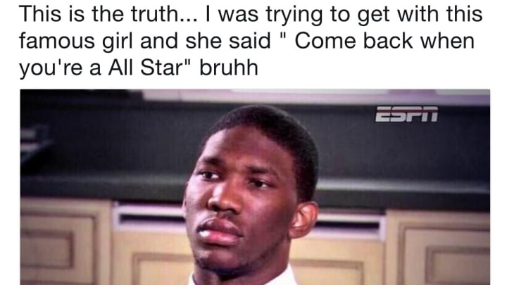 Joel Embiid is Finally an All-Star But He's 'Onto the Next One' When it Comes to Rihanna