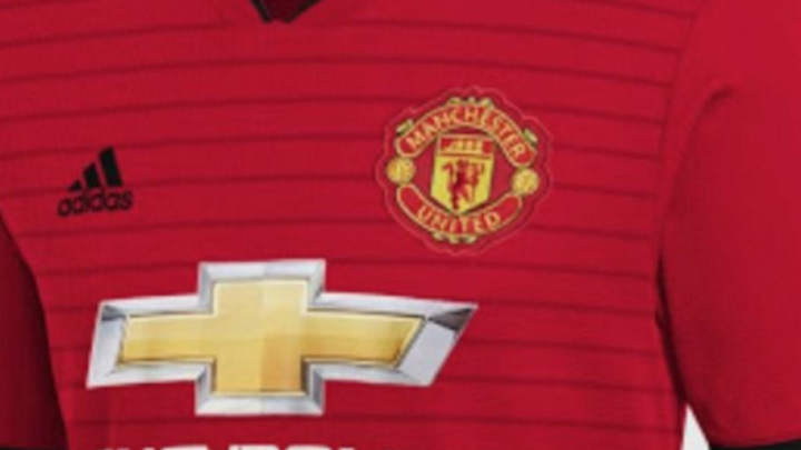 PHOTO: Man Utd's Potential 18/19 Home Shirt Appears on Social Media as Black Shorts Rumours Grow