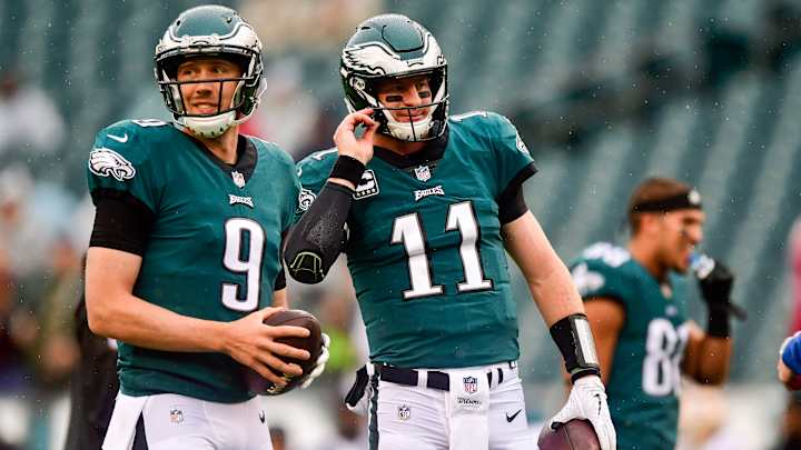Carson Wentz Tweets Encouraging Gameday Message to Nick Foles, Eagles Carson Wentz Tweets Encouraging Gameday Message to Nick Foles, Eagles
