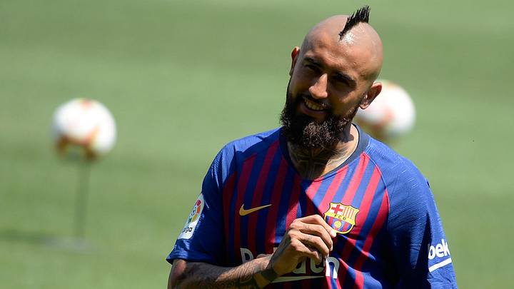 Arturo Vidal Hopes to Win Champions League With Barcelona Arturo Vidal Hopes to Win Champions League With Barcelona