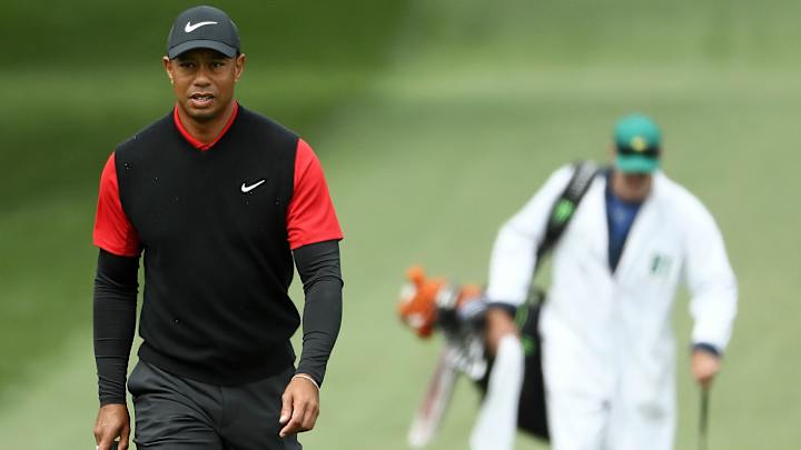 At Augusta, Tiger Woods Was Caught Between Being a Star and an Elder Statesman