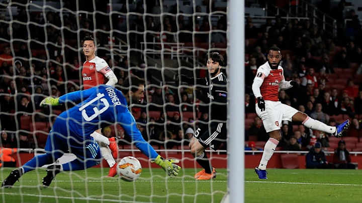 Arsenal Eases By Qarabag, Unbeaten in 22 as Europa League Group Play Ends