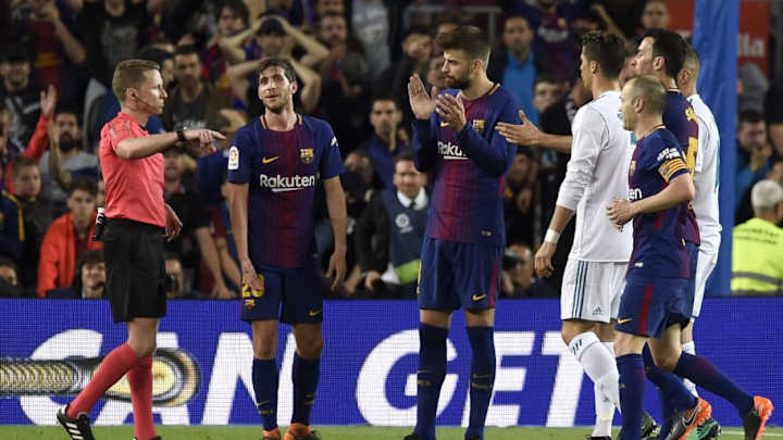 REVEALED: What Gerard Pique Said to Rile Nacho in Tunnel at Half Time During Fiesty Clasico Clash REVEALED: What Gerard Pique Said to Rile Nacho in Tunnel at Half Time During Fiesty Clasico Clash