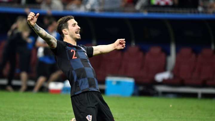 Croatia's Sime Vrsaljko Unimpressed, Says England Still Plays Long Ball Style