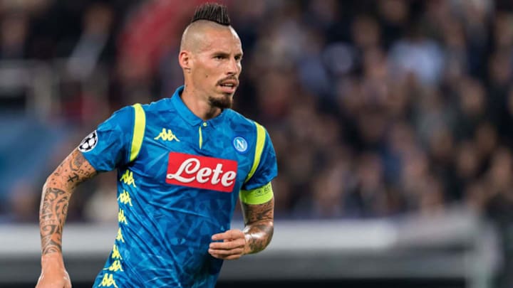 Napoli Star Marek Hamsik Breaks Club's All-Time Appearance Record During UCL Draw With PSG