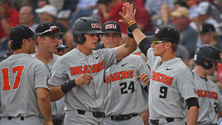 Oregon State wins College World Series, beating Arkansas 5-0