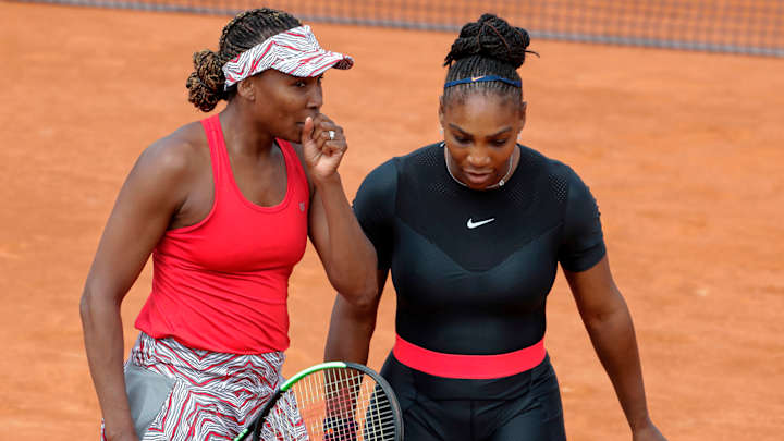 Williams Sisters Team Up for Comeback Win at French Open