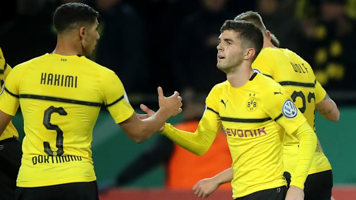 WATCH: Christian Pulisic Scores, Assists for Dortmund in DFB Pokal WATCH: Christian Pulisic Scores, Assists for Dortmund in DFB Pokal