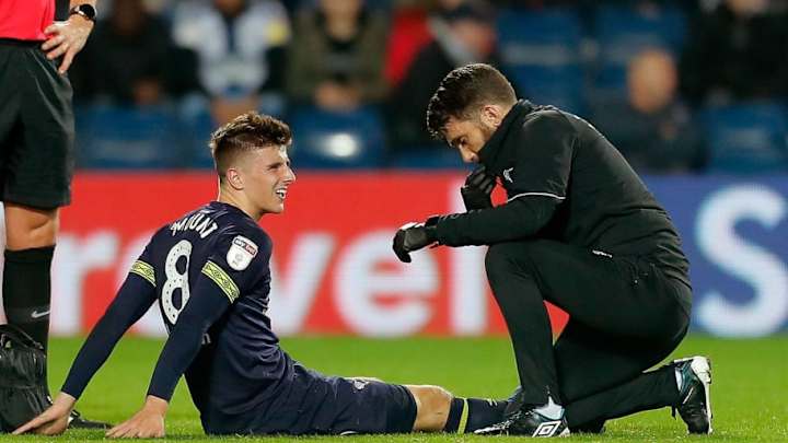 On-Loan Derby Starlet Mason Mount Sweating on Fitness Ahead of Cup Clash Against Parent Club Chelsea