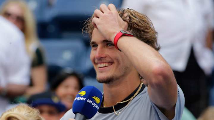 Alexander Zverev Reaches Third Round at U.S. Open for First Time Alexander Zverev Reaches Third Round at U.S. Open for First Time