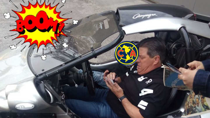 VIDEO | El increíble auto que presume Miguel Herrera en Coapa VIDEO | El increíble auto que presume Miguel Herrera en Coapa