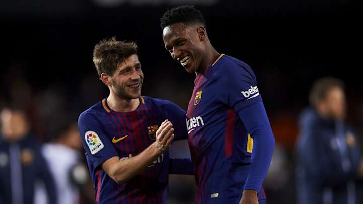 Grateful Yerry Mina Eager to Kick on After Making Barcelona Debut in Copa del Rey Grateful Yerry Mina Eager to Kick on After Making Barcelona Debut in Copa del Rey