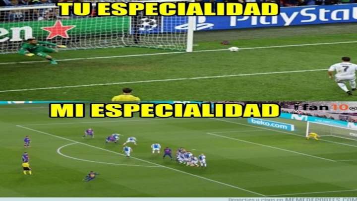 Los mejores 'memes' del golazo de falta de Messi, el no pasillo del Madrid y más Los mejores 'memes' del golazo de falta de Messi, el no pasillo del Madrid y más