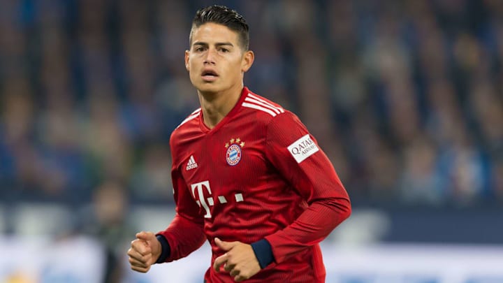 Report: James Rodriguez's Bayern Munich Future Uncertain