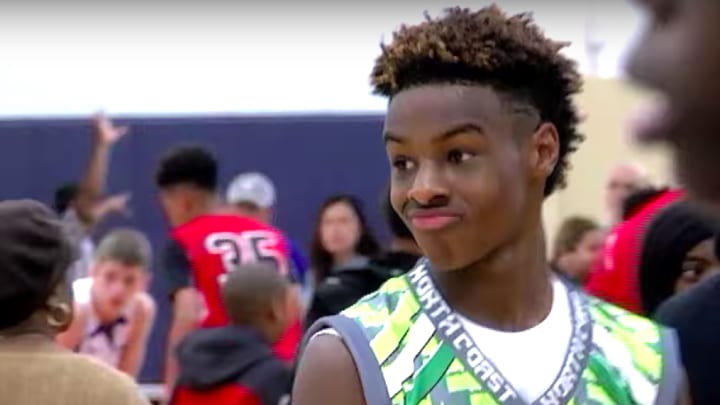 Watch: LeBron James Jr.'s Moves Impress Chris Paul At Houston Tournament