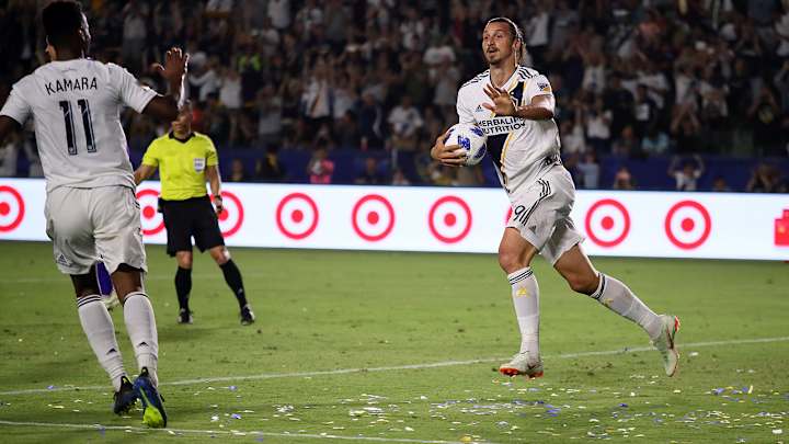 MLS: Zlatan Ibrahimovic Records First MLS Hat Trick as Galaxy Rally; Sounders Stay Hot MLS: Zlatan Ibrahimovic Records First MLS Hat Trick as Galaxy Rally; Sounders Stay Hot