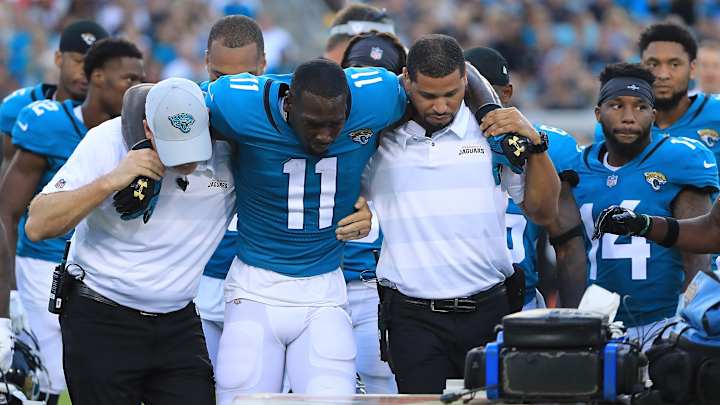 Jaguars Leading Receiver Marqise Lee Out For Season After Knee Injury Jaguars Leading Receiver Marqise Lee Out For Season After Knee Injury