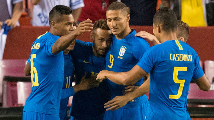 WATCH: Neymar, Coutinho, Richarlison Lead Brazil's Rout of El Salvador