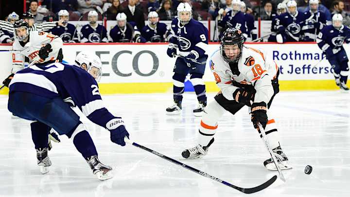 Blue Jackets Sign Princeton Free Agent Eric Robinson