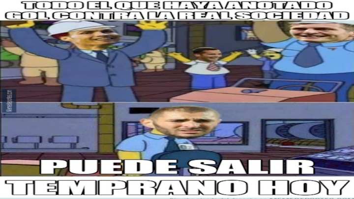 Los mejores 'memes' del Madrid-Real Sociedad y del resto de la jornada del sábado Los mejores 'memes' del Madrid-Real Sociedad y del resto de la jornada del sábado