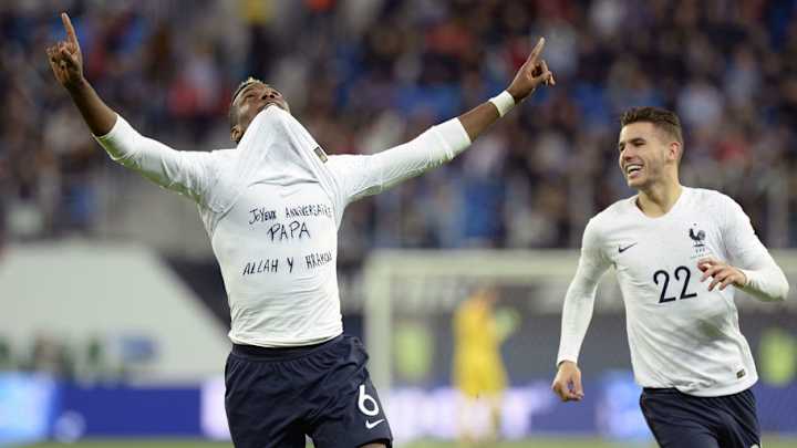 Man Utd Star Paul Pogba Dedicates Stunning Goal to Late Father in Touching Birthday Tribute